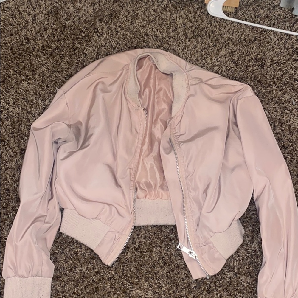 Pastel pink jacket